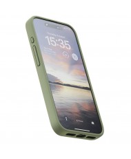 Чехол Njord Suede MagSafe Case for iPhone 15 Pro Olive (NA53SU06)