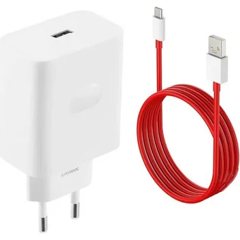 Сетевое зарядное устройство OnePlus SUPERVOOC 100W Power Adapter (kit) power adapter USB-A and Type-A to Type-C cable White (ACBAOBEH) (EU)