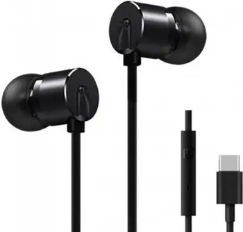 Наушники с микрофоном OnePlus Type-C Bullets Earphones Black