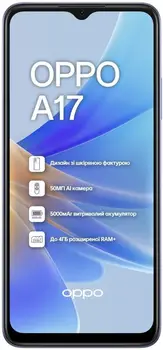 Смартфон Oppo A17 4/64GB Midnight Black (Global Version)