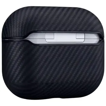Чехол Pitaka MagEZ Case 2 Twill Black/Grey for Airpods 3rd Gen (APM6001)