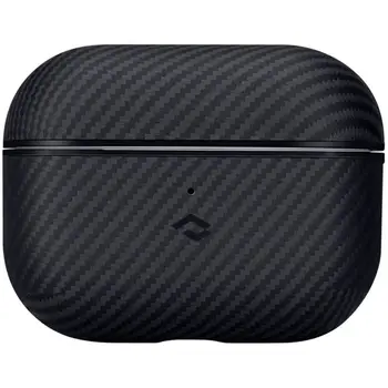 Чехол Pitaka MagEZ Case 2 Twill Black/Grey for Airpods 3rd Gen (APM6001)