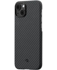 Чохол Pitaka MagEZ Case 3 Twill 1500D for iPhone 14 Black/Grey (KI1401)