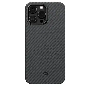 Чехол Pitaka MagEZ Case 3 Twill 1500D for iPhone 14 Pro Black/Grey (KI1401P)