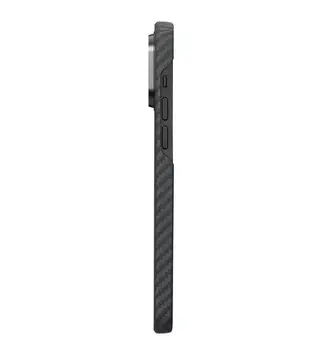 Чехол Pitaka MagEZ Case 3 Twill 1500D for iPhone 14 Pro Black/Grey (KI1401P)