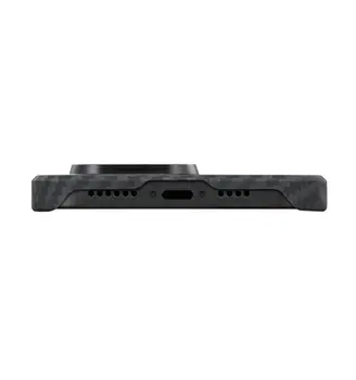 Чехол Pitaka MagEZ Case 3 Twill 1500D for iPhone 14 Pro Black/Grey (KI1401P)