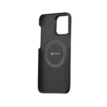 Чехол Pitaka MagEZ Case 3 Twill 600D Black/Grey for iPhone 14 Pro (KI1401PA)