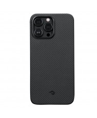 Чохол Pitaka MagEZ Case 3 Twill 600D Black/Grey for iPhone 14 Pro Max (KI1401PMA)