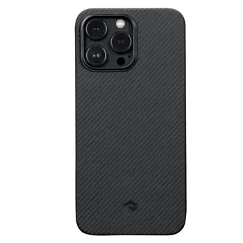 Чехол Pitaka MagEZ Case 3 Twill 600D Black/Grey for iPhone 14 Pro Max (KI1401PMA)