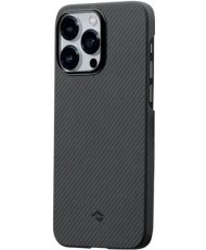 Чехол Pitaka MagEZ Case 3 Twill 600D Black/Grey for iPhone 14 Pro Max (KI1401PMA)