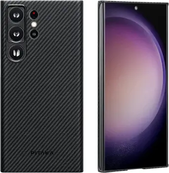 Чехол Pitaka MagEZ Case 3 Twill для Samsung Galaxy S23 Ultra Black/Grey (KS2301U)