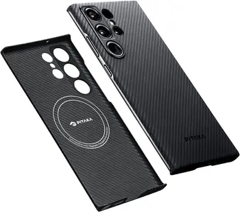 Чехол Pitaka MagEZ Case 3 Twill для Samsung Galaxy S23 Ultra Black/Grey (KS2301U)