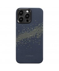 Чехол Pitaka MagEZ Case 4 StarPeak for iPhone 15 Pro - Milky Way Galaxy (KI1501PMYG)