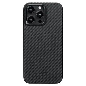 Чохол Pitaka MagEZ Case 4 Twill 1500D Black/Grey for iPhone 15 Pro Max (KI1501PM)