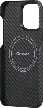 Чохол Pitaka MagEZ Case 4 Twill 1500D Black/Grey for iPhone 15 Pro Max (KI1501PM)