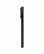 Чехол Pitaka MagEZ Case 4 Twill 600D Black/Grey for iPhone 15 Pro Max (KI1501PMA)