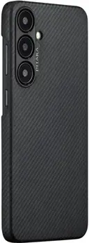 Чехол Pitaka MagEZ Case 4 Twill for Samsung Galaxy S24 - Black/Grey (KS2401)