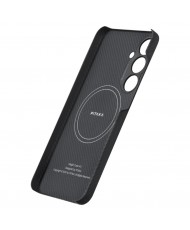 Чохол Pitaka MagEZ Case 4 Twill for Samsung Galaxy S24 - Black/Grey (KS2401)