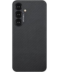 Чохол Pitaka MagEZ Case 4 Twill for Samsung Galaxy S24 Plus - Black/Grey (KS2401S)