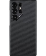 Чохол Pitaka MagEZ Case 4 Twill for Samsung Galaxy S24 Ultra - Black/Grey (KS2401U)