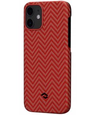 Чехол Pitaka MagEZ Case Herringbone Red/Orange for iPhone 12 mini (KI1207)