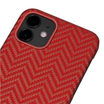 Чехол Pitaka MagEZ Case Herringbone Red/Orange for iPhone 12 mini (KI1207)