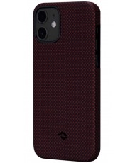 Чехол Pitaka MagEZ Case Plain Black/Red for iPhone 12 mini (KI1204)