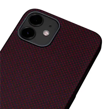 Чехол Pitaka MagEZ Case Plain Black/Red for iPhone 12 mini (KI1204)