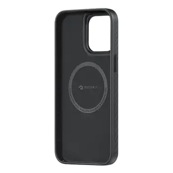 Чехол Pitaka MagEZ Case Pro 4 Twill 1500D Black/Grey for iPhone 15 Pro (KI1501PP)