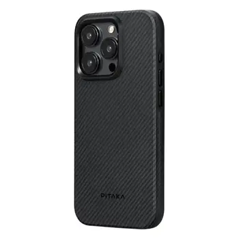 Чехол Pitaka MagEZ Case Pro 4 Twill 600D Black/Grey for iPhone 15 Pro (KI1501PPA)