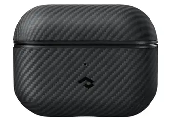 Чехол Pitaka MagEZ Case Twill Black/Grey for Airpods Pro 2nd Gen (APM7001)