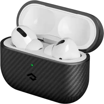 Чехол Pitaka MagEZ Case Twill Black/Grey for Airpods Pro 2nd Gen (APM7001)