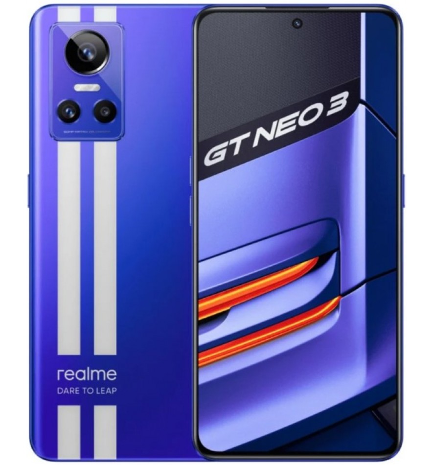 Realme GT Neo 3 БУ 12/256GB 80W Le Mans Blue (Nitro Blue)