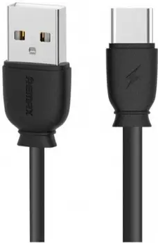 Кабель Remax RC-134a Type-A to Type-C 1m Black