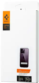 Чехол Spigen (SGP) Ultra Hybrid S для Apple iPhone 12/12 Pro Crystal Clear