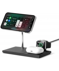 Беспроводное зарядное устройство Native Union Snap 3-in-1 Magnetic Wireless Charger Black (SNAP-3IN1-BLK-EU)