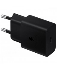 Зарядний пристрій Samsung 15W Power Adapter (w C to C Cable) Black (EP-T1510XBEGRU)
