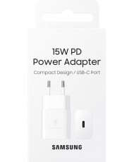 Зарядний пристрій Samsung 15W Power Adapter (w/o cable) White (EP-T1510NWE) (EU)