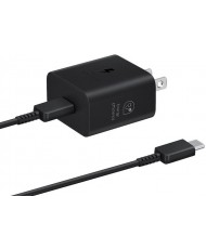 Сетевое зарядное устройство Samsung 25W PD Power Adapter USB-C CN (with Type-C cable) Black (EP-T2510XBEGUS)