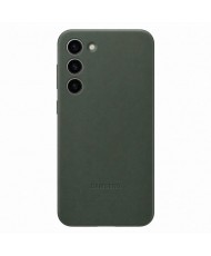 Кожаный Чохол для смартфона Samsung Galaxy S24+ Leather Case Green (GP-FPS926HCAGW)