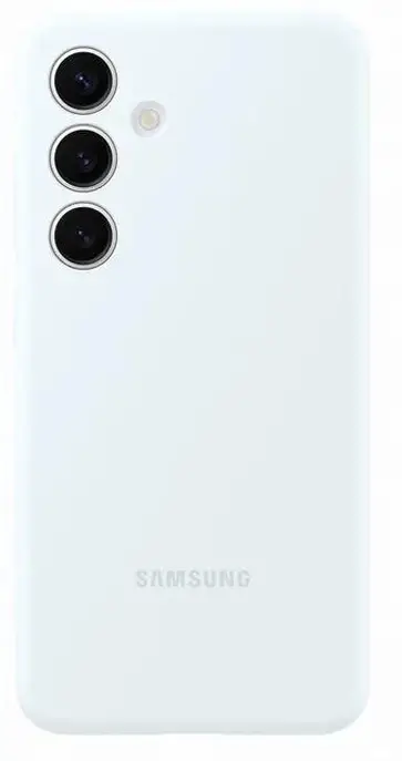 Чохол для смартфона Samsung Galaxy S24 Plus Silicone Case White (EF-PS926TWEGWW)