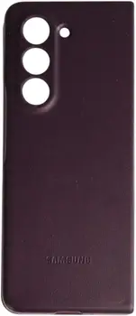 Чехол Samsung Galaxy Z Fold5 Eco-Leather Case Deep Purple (EF-VF946)