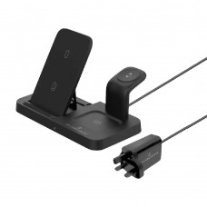Бездротовий зарядний пристрій Samsung ITFIT EX23 3-in-1 Wireless Charging Pad (30W Travel Adaptor) (ITFITEX23)