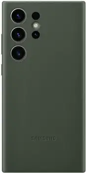 Чехол Samsung Leather Case для Samsung Galaxy S22 Ultra Green (EF-VS908)
