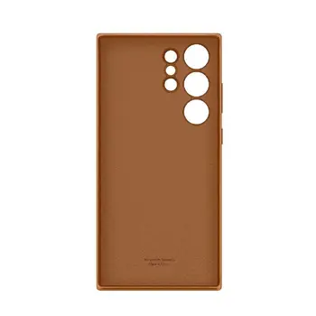 Чехол Samsung Leather Case для Samsung Galaxy S23 Ultra Camel (EF-VS918LAEG)
