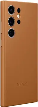 Чехол Samsung Leather Case для Samsung Galaxy S22 Ultra Brown (EF-VS908LEEGRU)