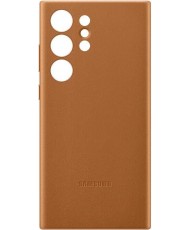 Чехол Samsung Leather Case для Samsung Galaxy S22 Ultra Brown (EF-VS908LEEGRU)