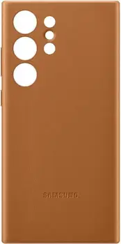 Чехол Samsung Leather Case для Samsung Galaxy S22 Ultra Brown (EF-VS908LEEGRU)