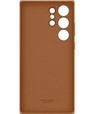 Чехол Samsung Leather Case для Samsung Galaxy S22 Ultra Brown (EF-VS908LEEGRU)