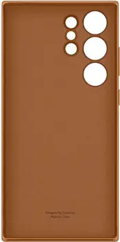 Чехол Samsung Leather Case для Samsung Galaxy S22 Ultra Brown (EF-VS908LEEGRU)